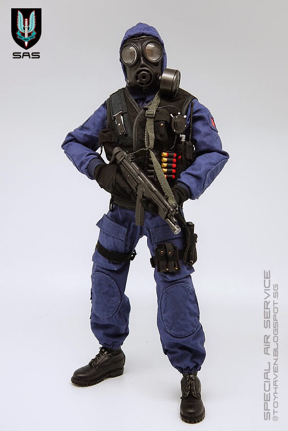 toyhaven: MC Toys M-035 1/6 scale SAS CRW (1987-2000) 12-inch action figure full kit Review II