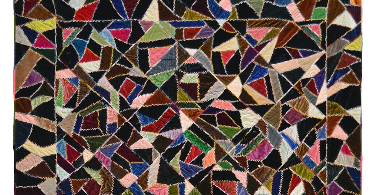 Wonkyworld Sensational Velvet Crazy Quilt