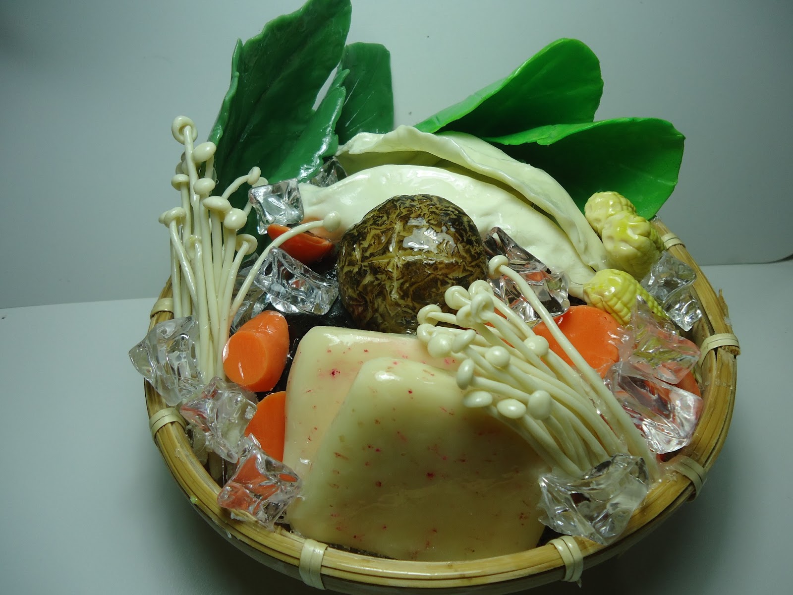 Kin's Miniature Handmade Clay Food by Kin Quek. Have Fun With