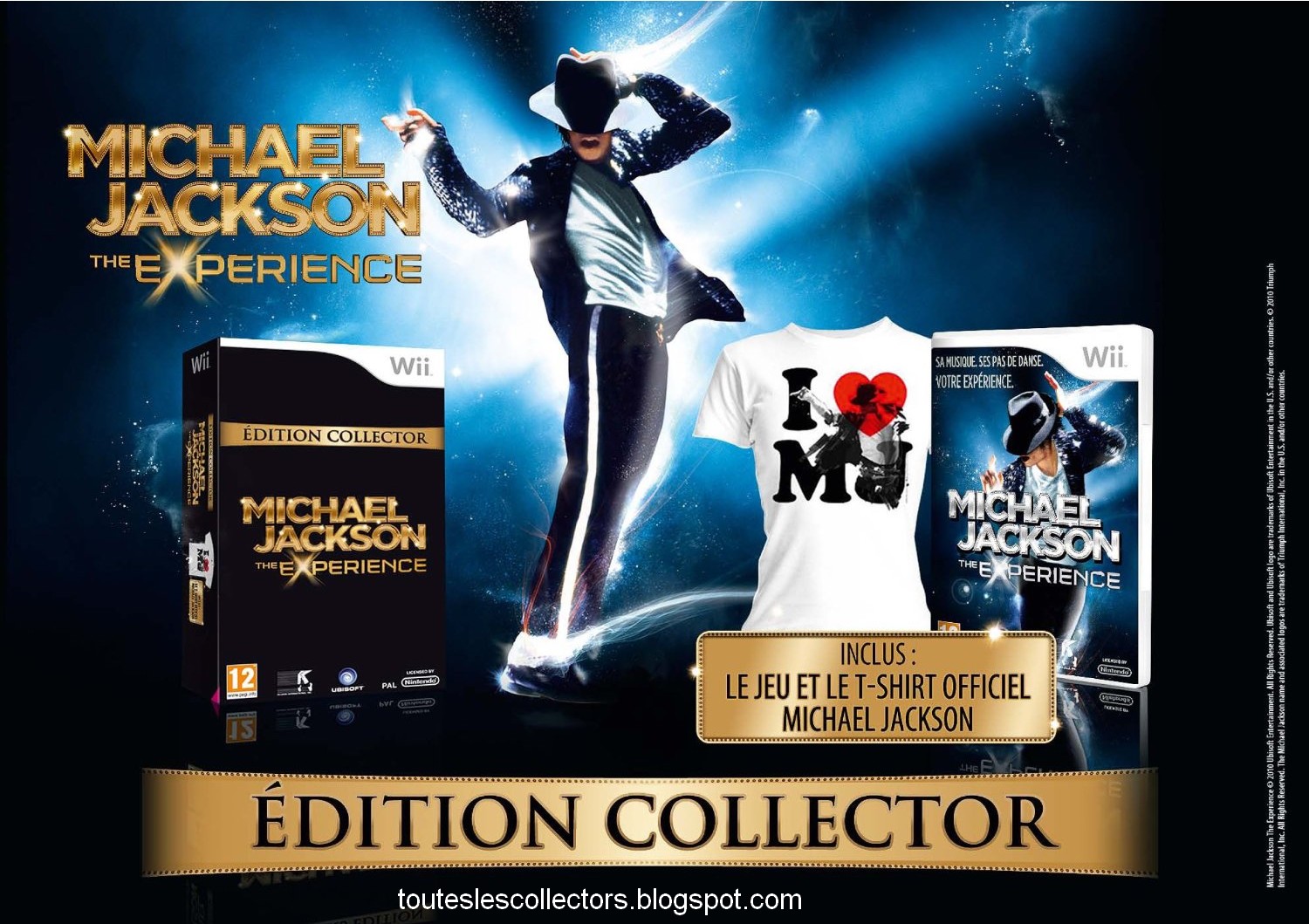 Michael Jackson The Experience Edition collector Tous les collectors