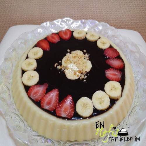 Tart Kalıbında İrmikli Muhallebi Tarifi En Nefis Tariflerim Lezzetli
