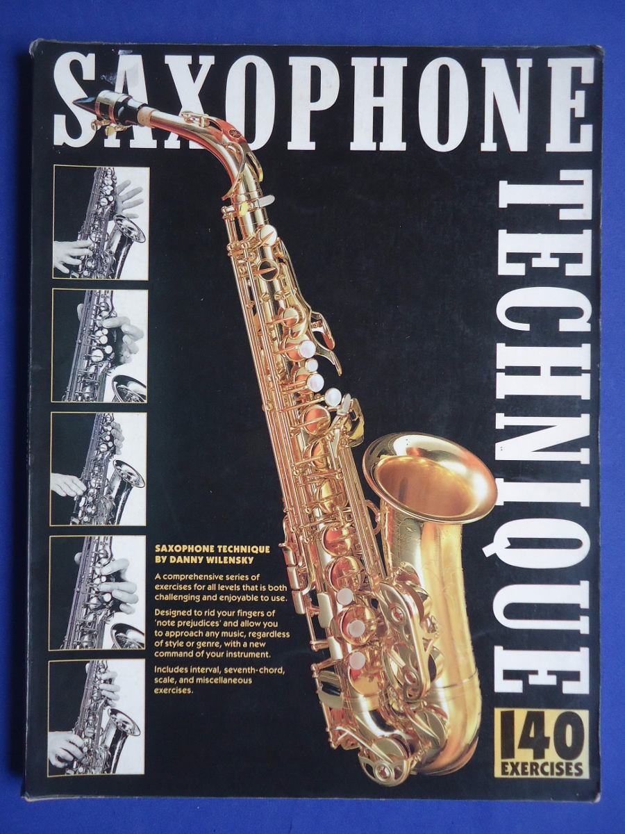CANARIO'S SAX Saxophone Technique 140 Exercises Danny Wilensky