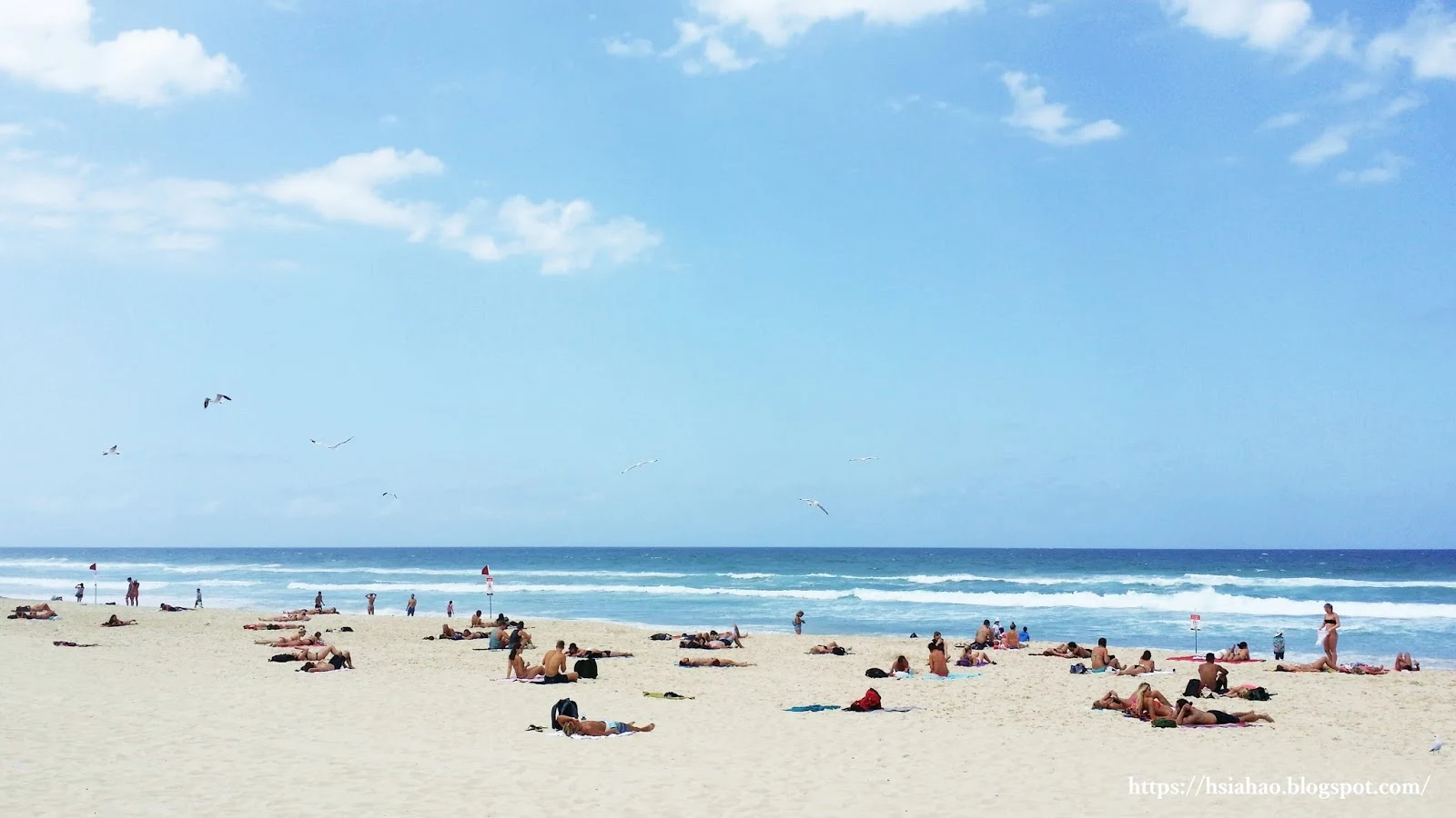 黃金海岸-衝浪者天堂-海灘-推薦-景點-Gold-Coast-Surfers-Paradise-Beach