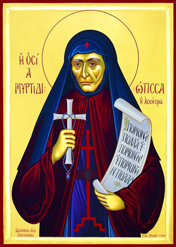 ORTHODOX CHRISTIANITY THEN AND NOW Was St. Sophia of Kleisoura an Old