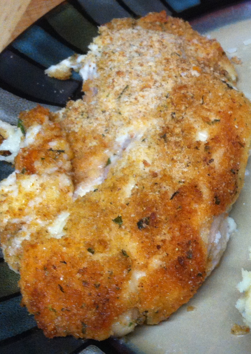 The Singing Chef Parmesan Crusted Chicken