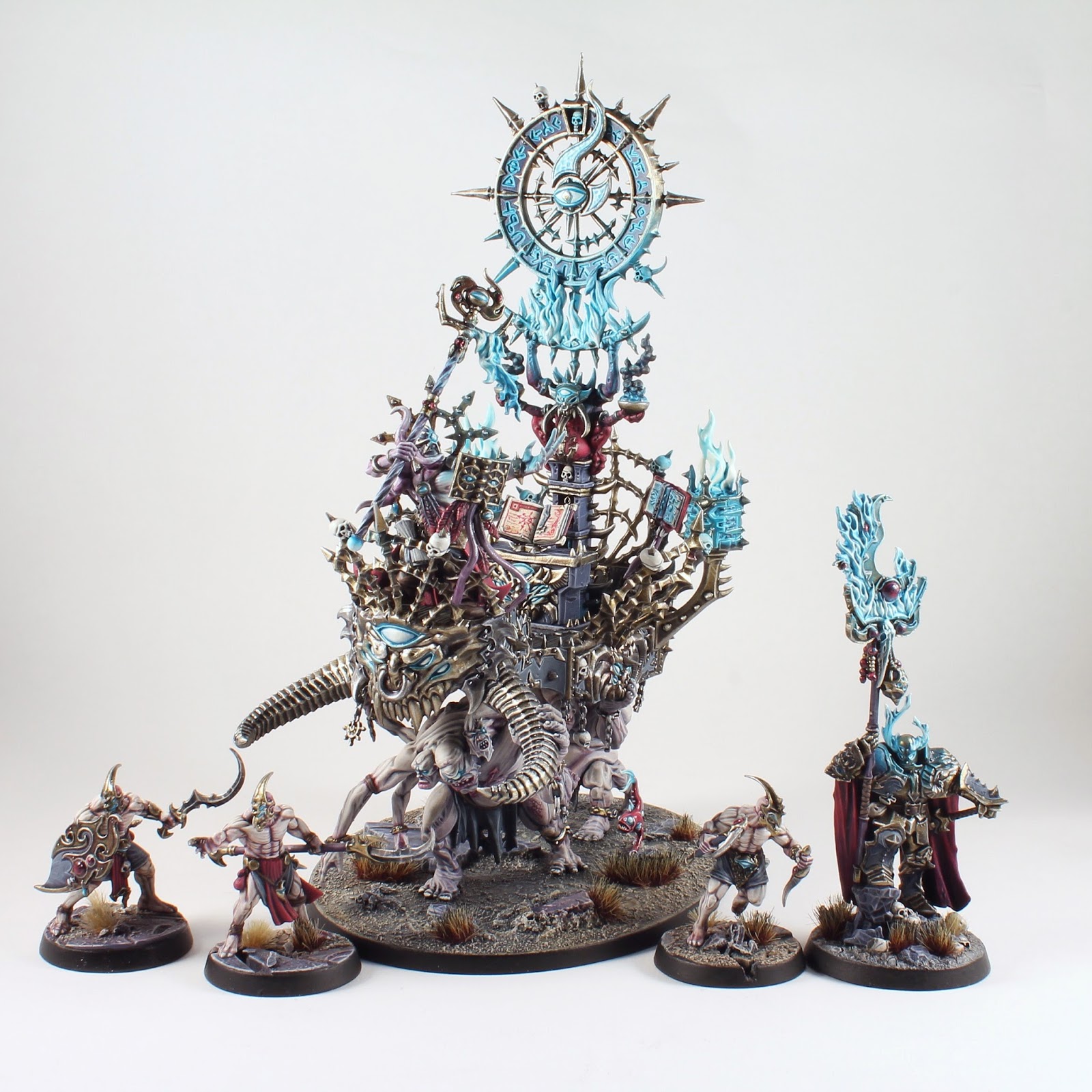 Showcase Slaves to Darkness Warshrine of Tzeentch by Technasma Tale