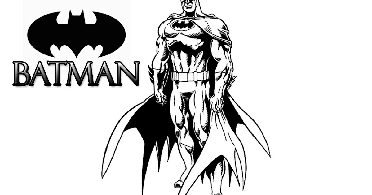 Mewarnai Gambar Kartun Batman