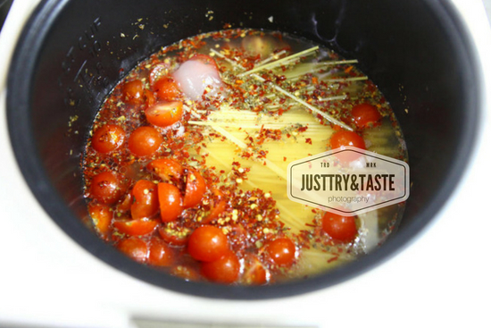 One Pot Spaghetti Tomatoes