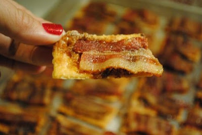 Bacon Praline Crackers