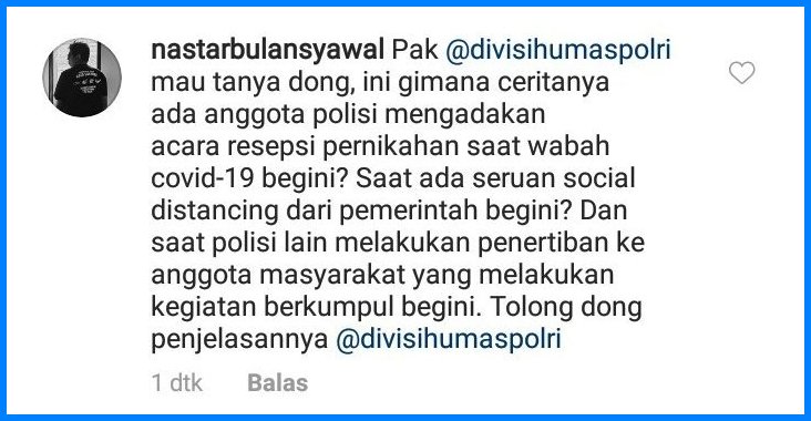 Jadi Sorotan Polisi Bubarkan Resepsi Pernikahan Karena