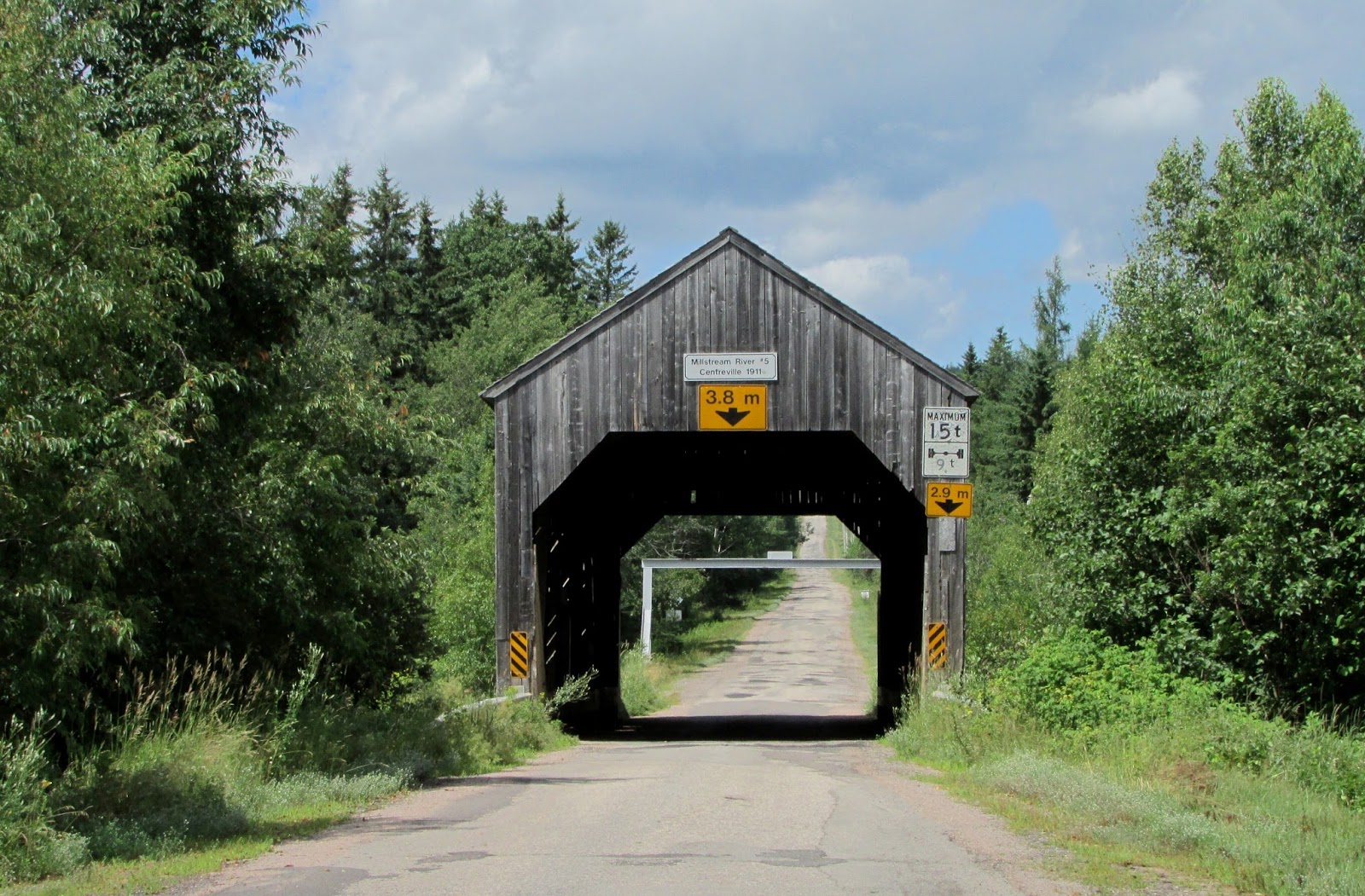 New Brunswick's Covered Bridges Millstream No.5 (Centreville)
