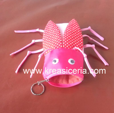 Membuat Sarung Hp Unik Bentuk Lebah Dari Kain Perca