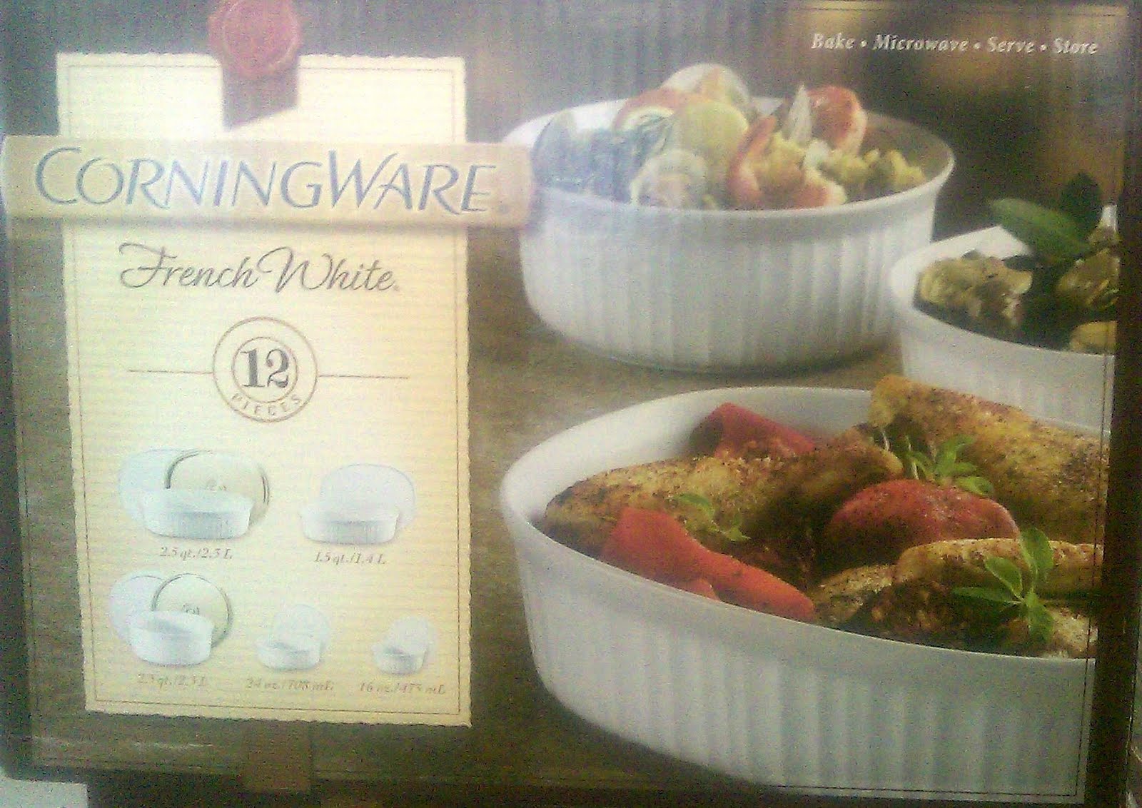 More from Shopping With Ayu Set 3 CORNINGWARE French White 12pc
