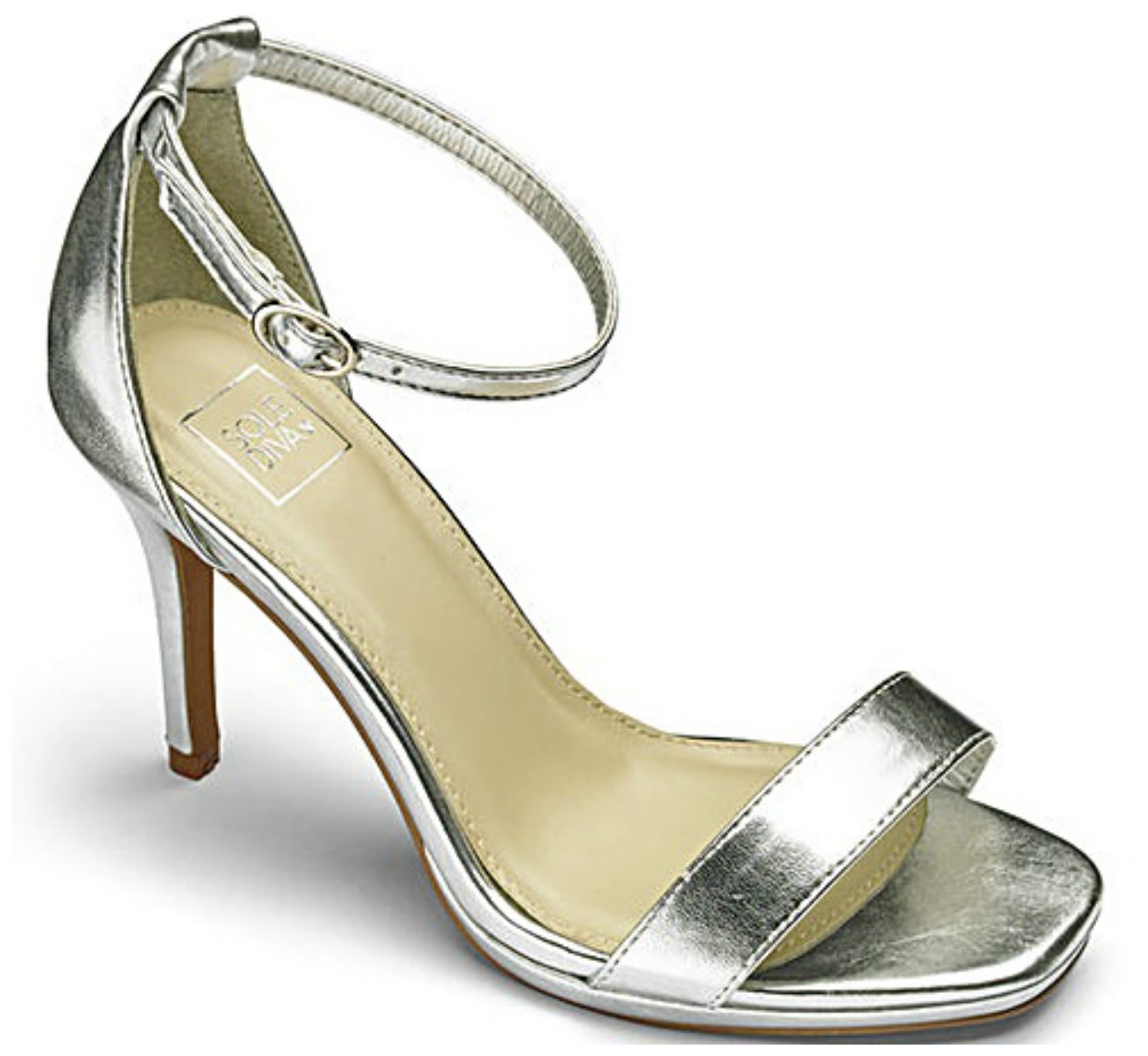 silver heels very