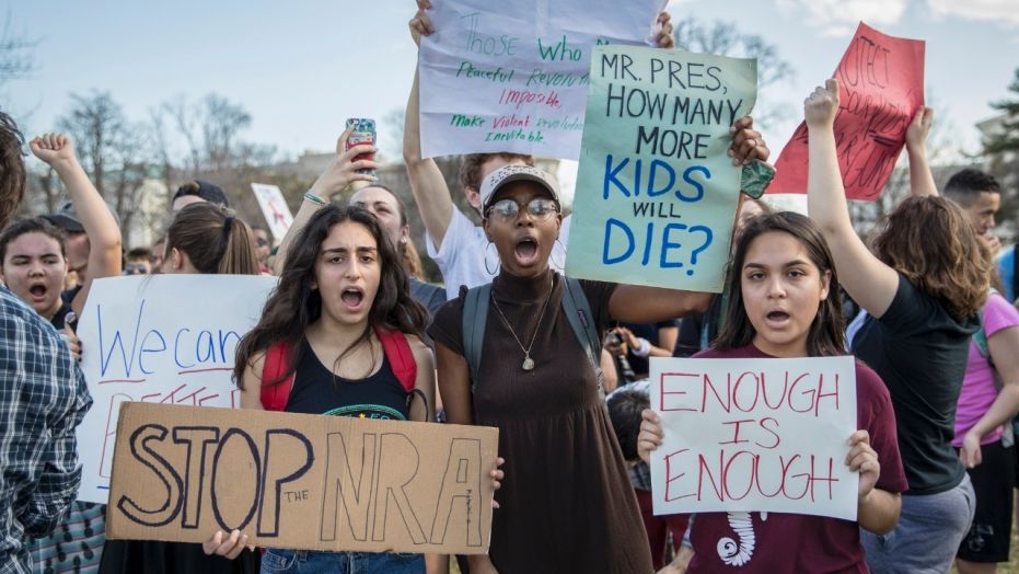 Heretic, Rebel, a Thing to Flout Enough! National School WalkOut on