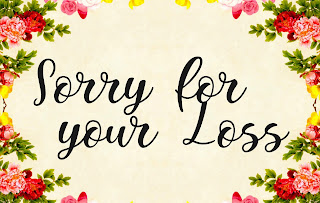 free sorry for your loss printable card