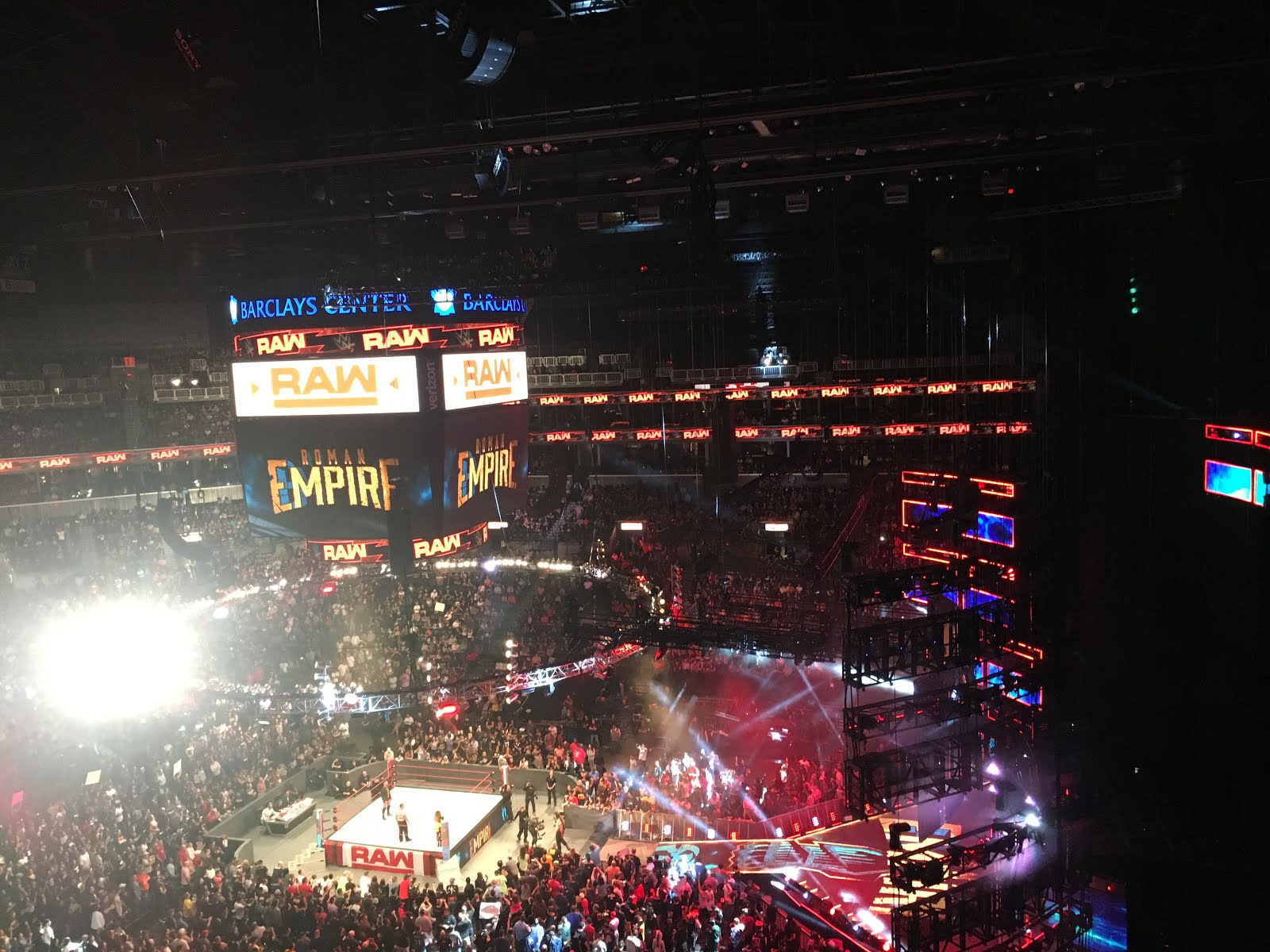 Hell of a Sport Fan Expérience la WWE au Barclays Center
