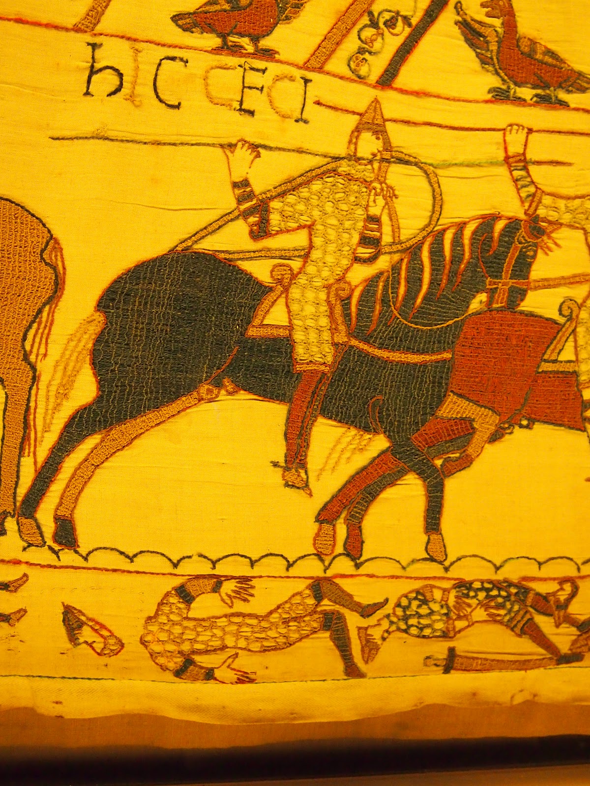 Paris au printemps A 932 Year Old Comic Strip (The Bayeux Tapestry)