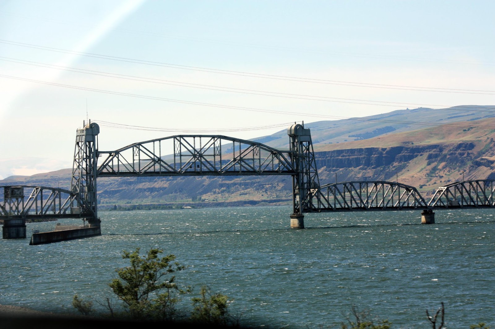 Industrial History BNSF/Oregon Trunk Bridge over Columbia River at