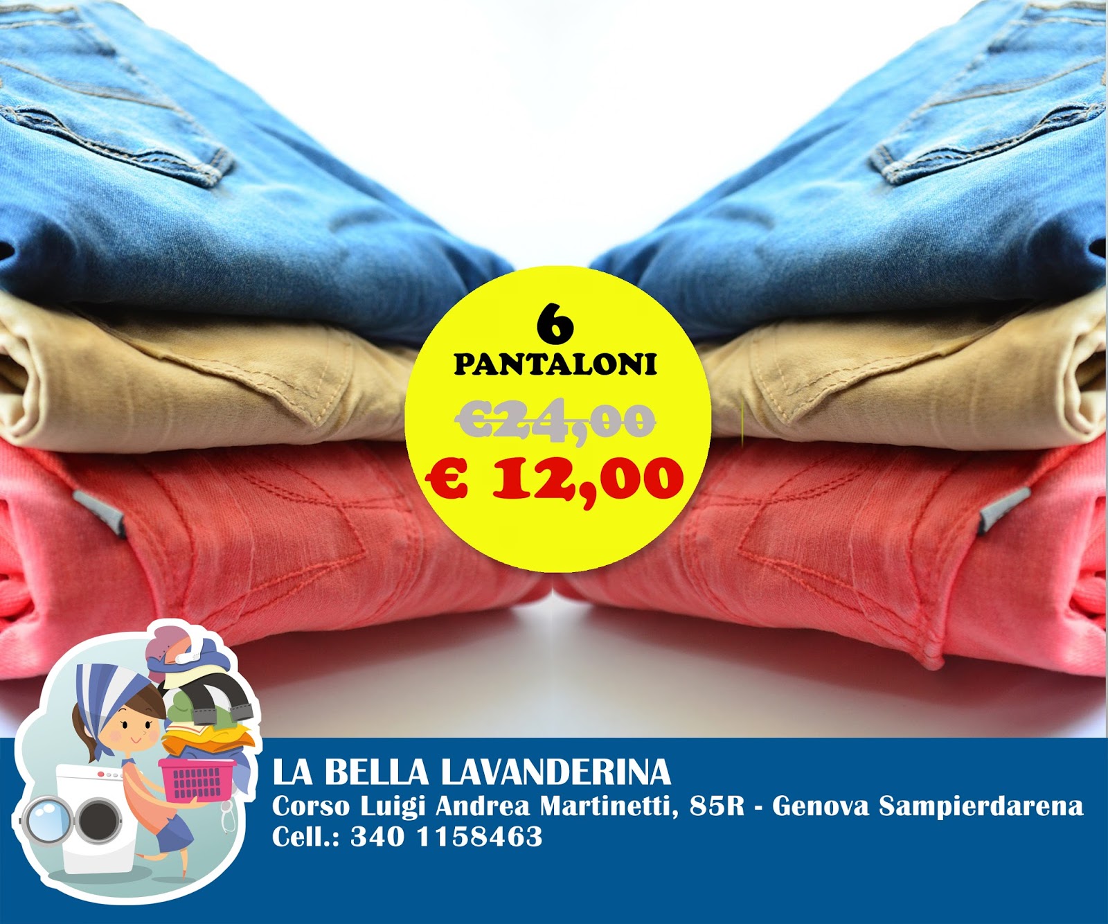 La Bella Lavanderina Genova Sconti & Promozioni gennaio 2017 La Bella Lavanderina Genova Sconti & Promozioni gennaio 2017