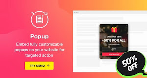 Elfsight Popup lets you create impactful popups