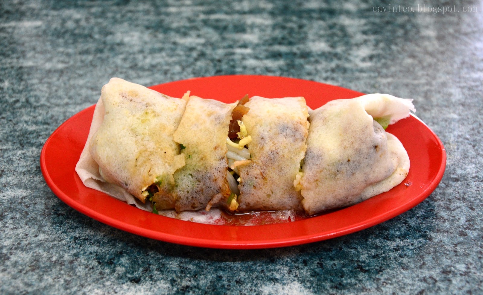 Entree Kibbles Poh Piah Lwee Not Your Typical Popiah that Comes with