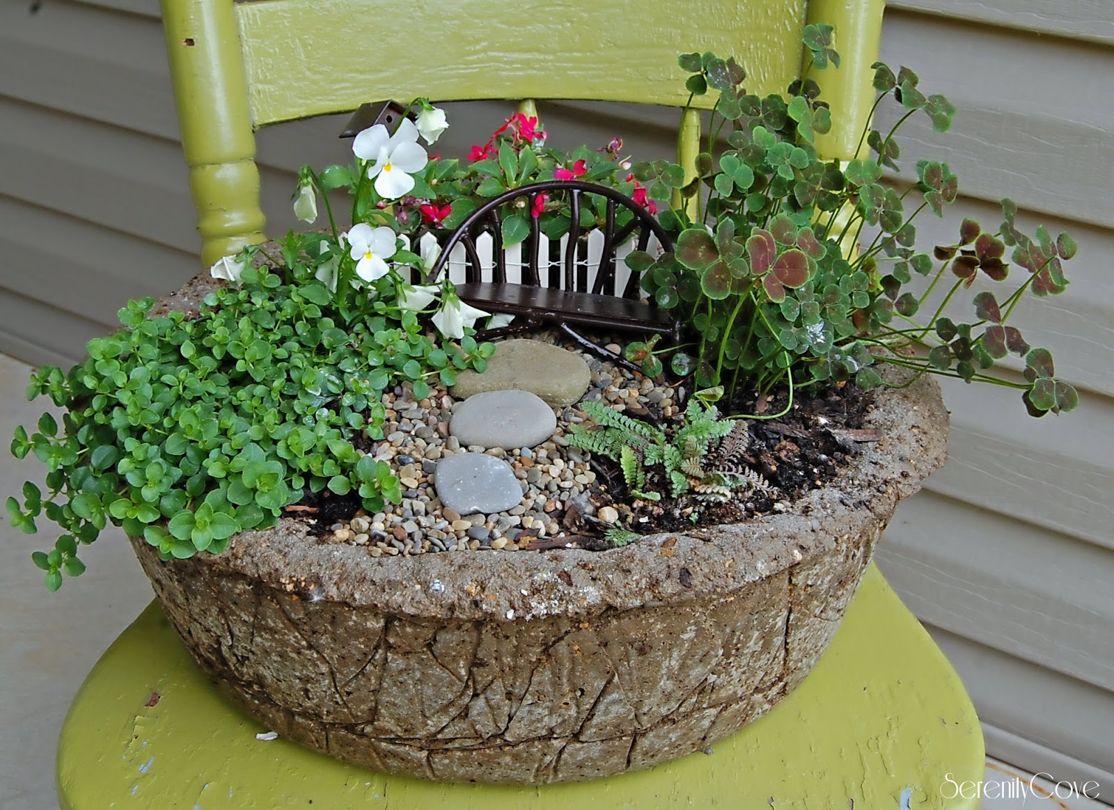 Serenity Cove Hypertufa Planters