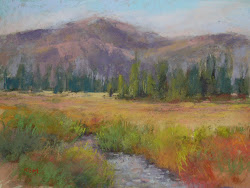 pastel easy plein air landscape painting tips paper paintings landscapes watercolor mount way peaceful place 9x12 study pastels karen nevada