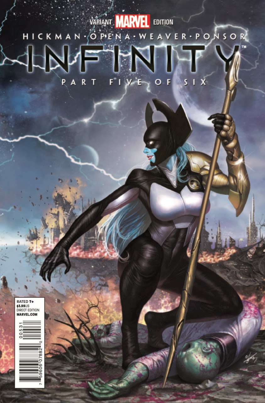 COMIC BOOK FAN AND LOVER: INFINITY # 5 (DE 6) – MARVEL COMICS