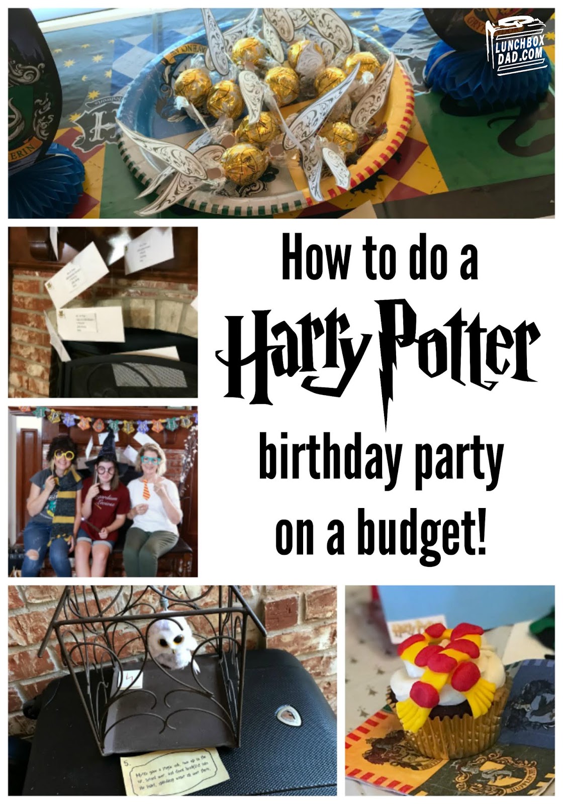 How to Throw the Ultimate Harry Potter Birthday Party - Frugal Mom Eh!