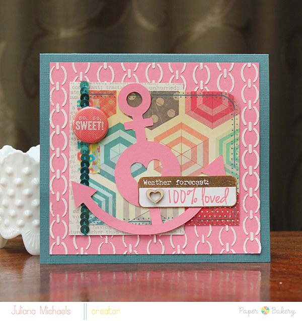 100% Loved Card by Juliana Michaels