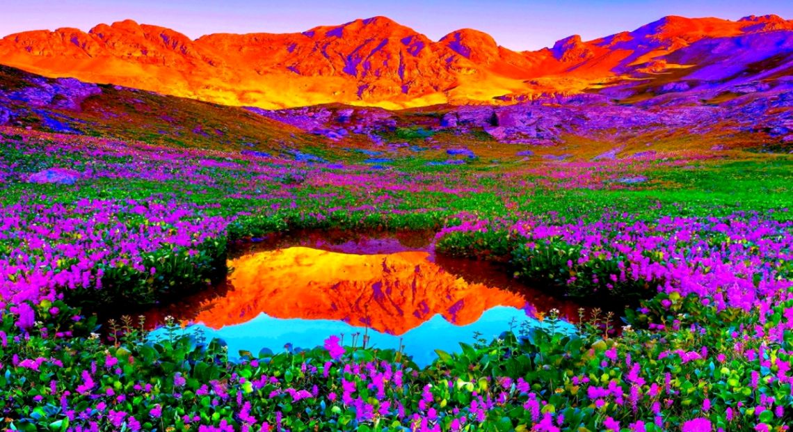 Lets Bow to The Colours of Nature