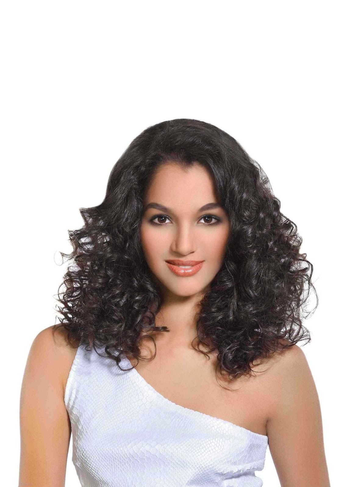 Black Natural Curly Hairstyles Long Soft Hair