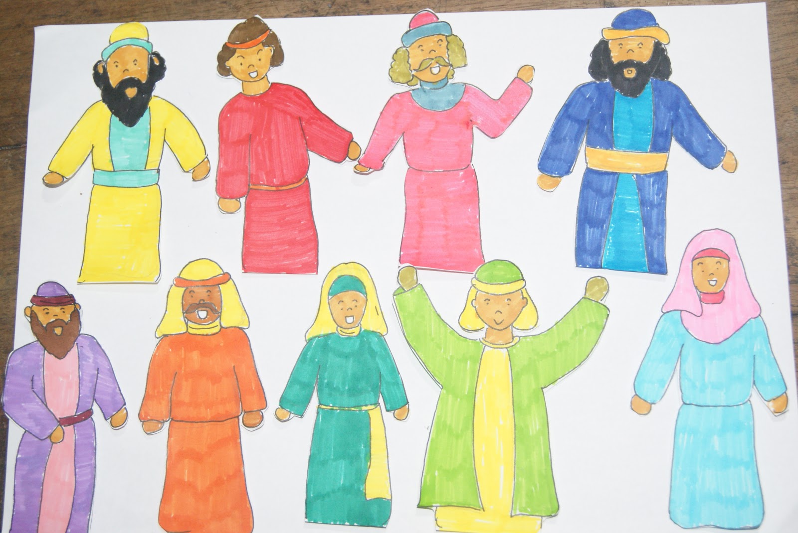 Catatan SiGal: Alat Peraga Cerita Sekolah Minggu "Hari Raya Pentakosta"