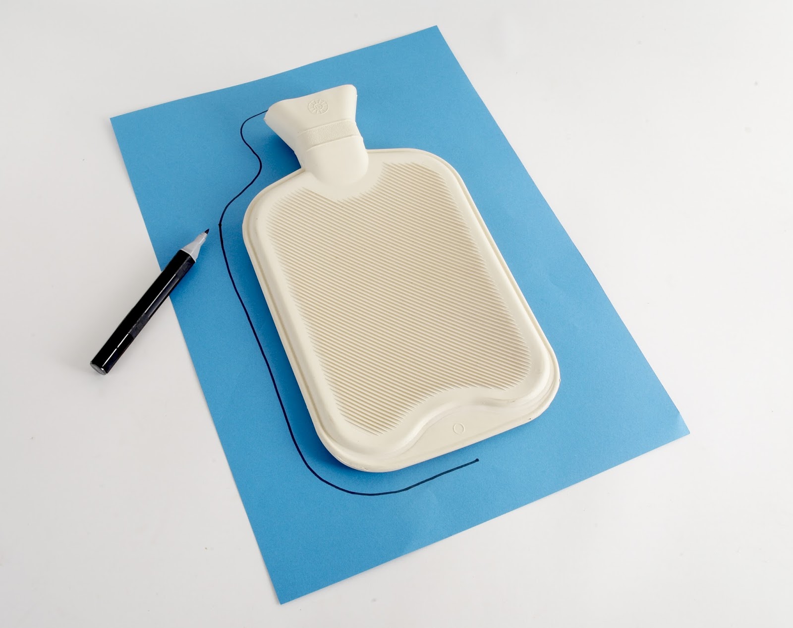 Sew What? by Debbie Shore Hot water bottle cover for you to sew!