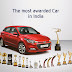 Hyundai Motor India becomes the Most Awarded Auto Brand in 2014-15