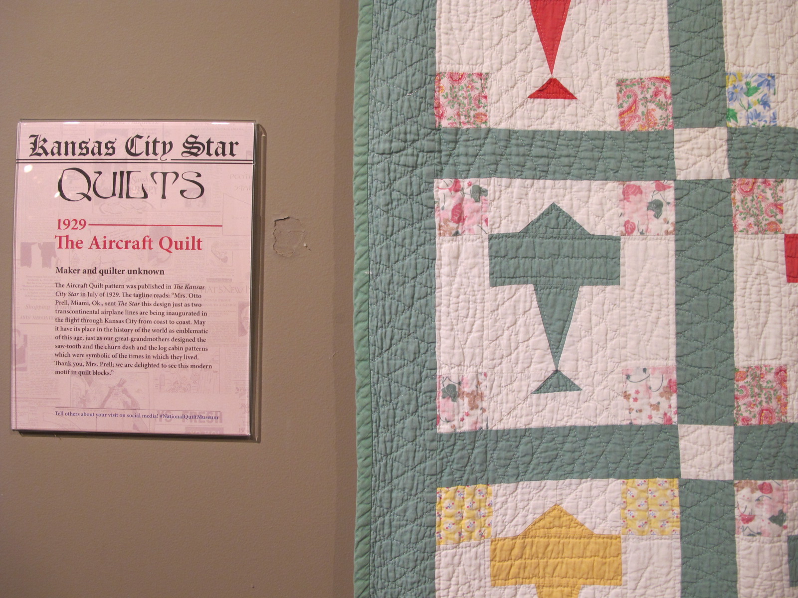 Baltimore Garden Quilts Kansas City Star Quilts at the National Quilt