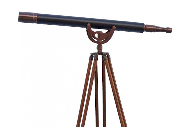  Antique Copper With Leather Anchormaster Telescope 