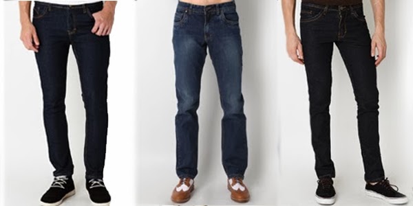 Trend Model  Celana  Jeans  Pria  Terbaru  2014 Keren
