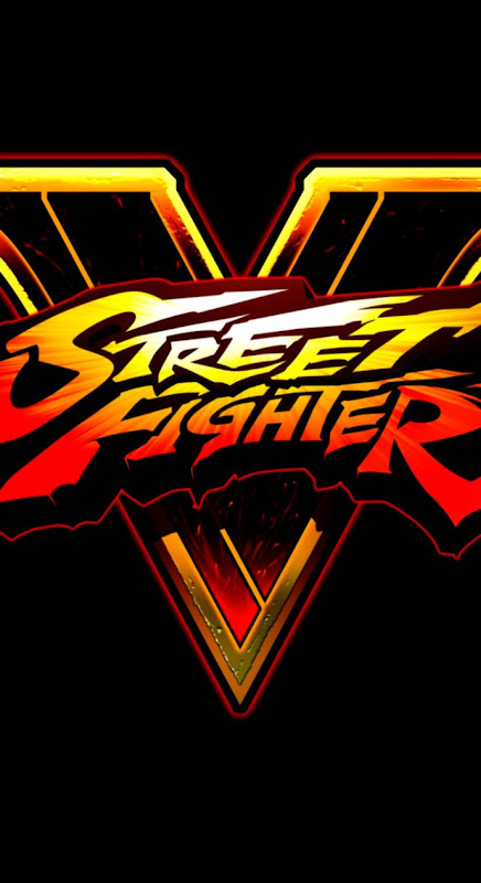 Download Wallpaper 750x1334 Street fighter v Fighting Logo