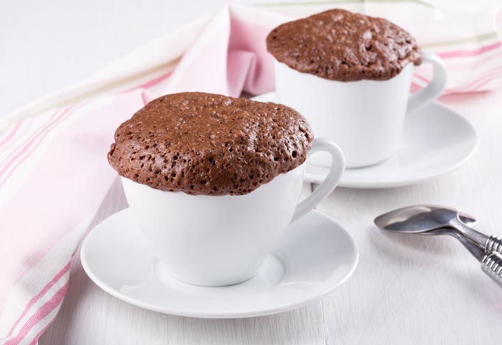 Trucos para un mug cake perfecto