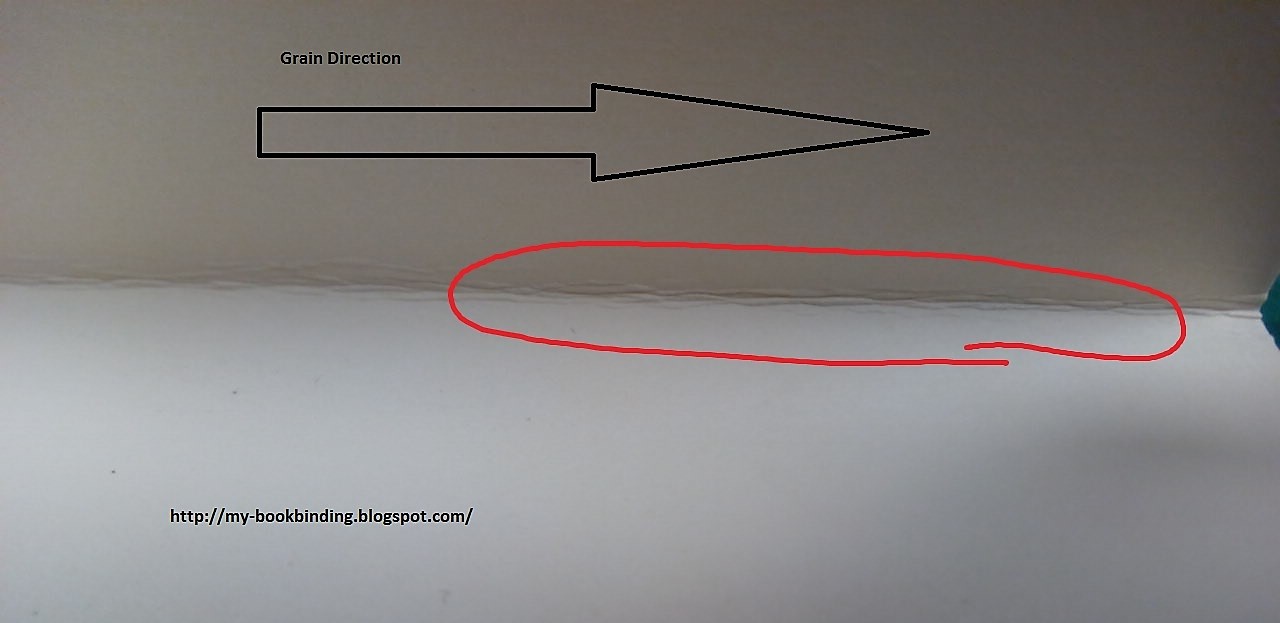 Paper grain direction Tutorial