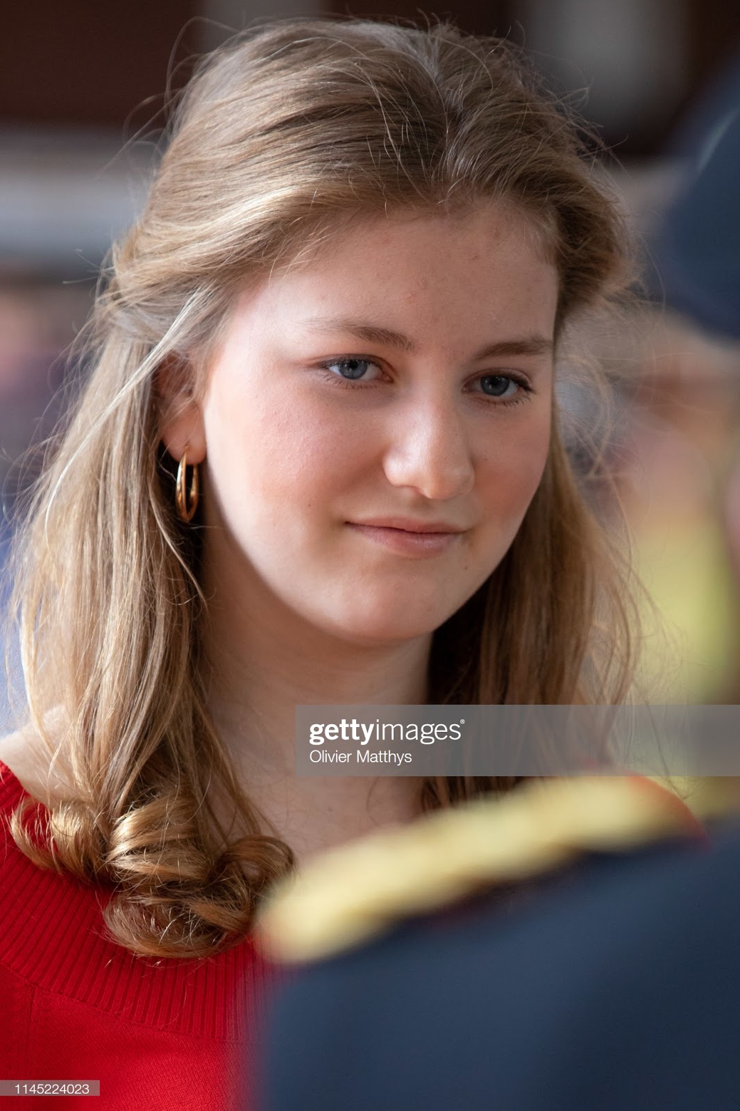 Queen Mathilde Crown Princess Elisabeth at Brussels Fire Training