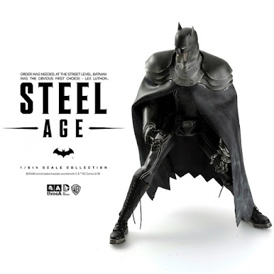 DC Comics Steel Age Batman 1/6 Scale Collectible Figure by ThreeA