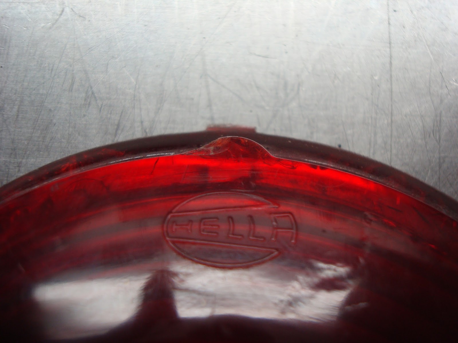 BMW Motorcycle Red Lamp Lens HELLA Tail Light R26 R27 R50 /2 S R60 /2 R69 S 