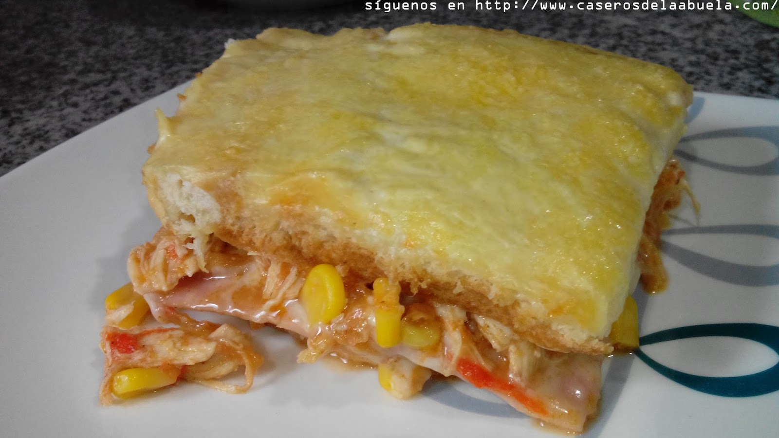 Caseros de la Abuela SANDWICH GRATINADO
