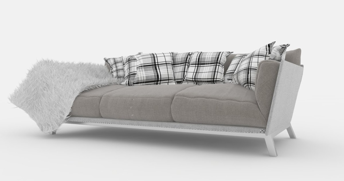 6. Sofa Free Sketchup Model