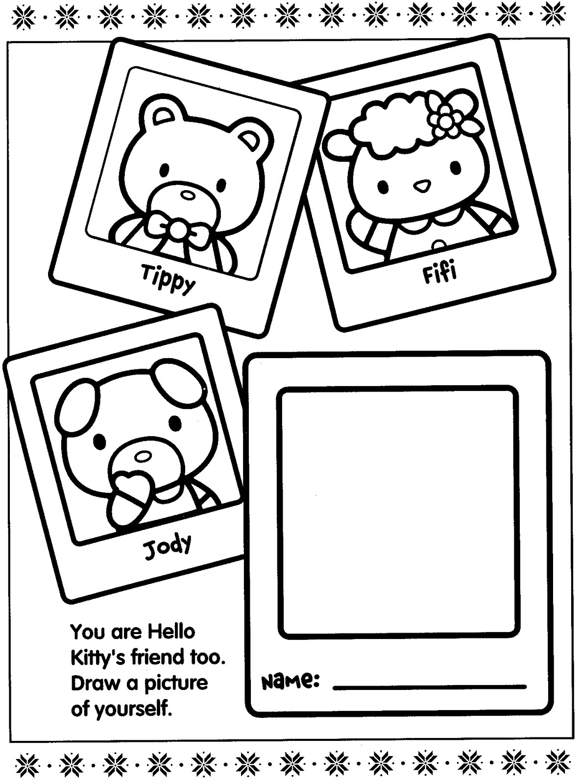 HELLO KITTY COLORING PAGES hello-kitty-coloring-pages