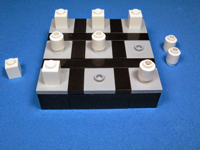 MOC LEGO tac toe jogo do galo