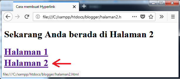 Cara Membuat Link/ Hyperlink di HTML (tag a) - Zikri Tekno